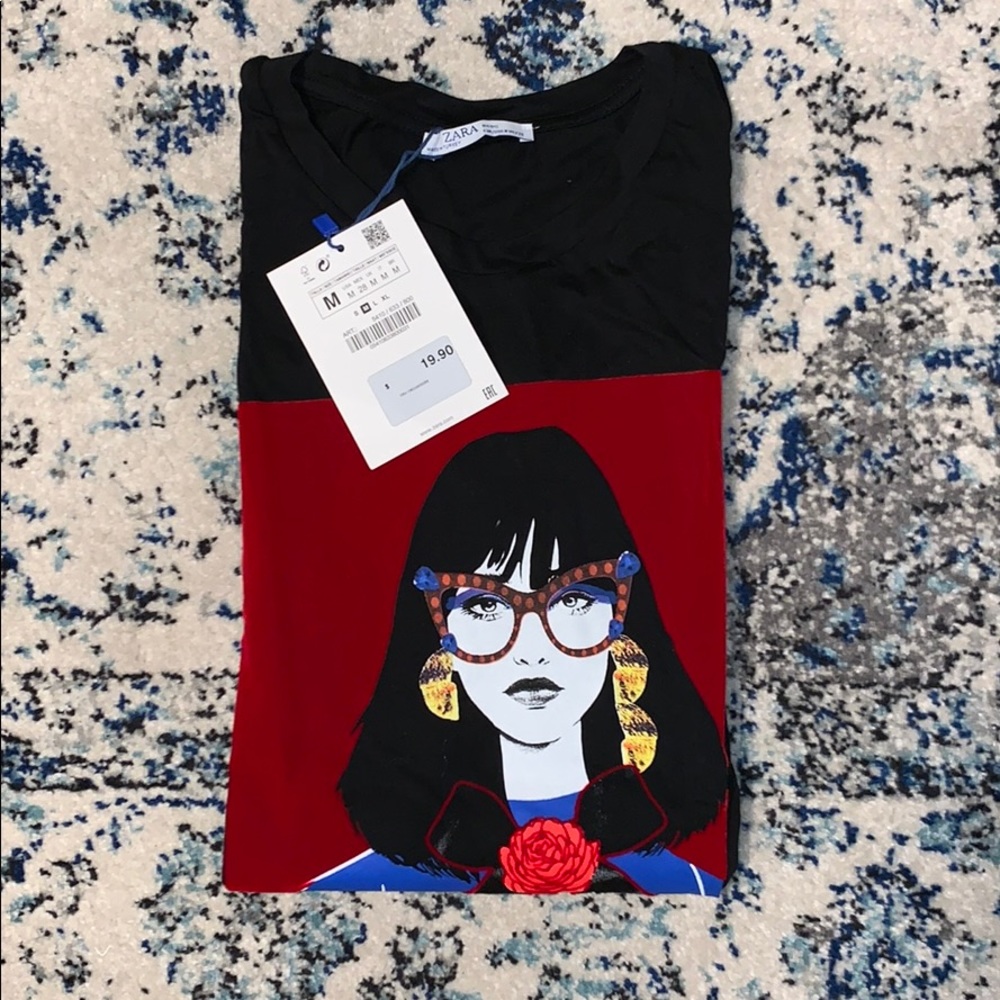 Zara Graphic Tee